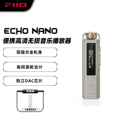 飞傲 ECHO NANO 雪漫天HIFI便携迷你高清无损MP3 MP4学生英语听力音乐支持DSD随身听播放器 星陨钛