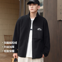 布衣传说 超轻科技暖绒功能户外服厅局风拒水夹克