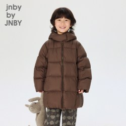 jnby by JNBY 中长款鹅绒服保暖舒适24冬男女童羽绒服jnbybyjnby
