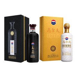 茅台 高尔夫酒53度酱香型白酒500ml白酒 53度 500mL 2瓶 组合装B