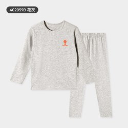 久岁伴 儿童秋衣秋裤男童女童保暖内衣套装秋冬新款家居服