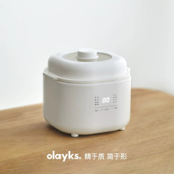 欧莱克 MSC-001 电炖锅 1L 珍珠白
