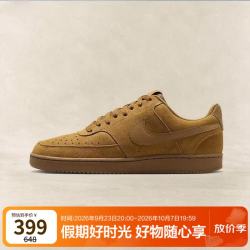 NIKE 男子板鞋COURT VISION新款轻便百搭休闲鞋IQ9749-700小麦42