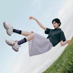FILA 松塔鞋丨斐乐老爹鞋女鞋运动休闲轻便厚底鞋