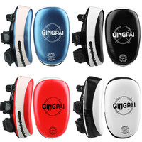 GINGPAI SPORT 专业泰拳弧形脚靶脚靶ufc手靶加重靶子侧踢靶搏击训练靶腿靶成人