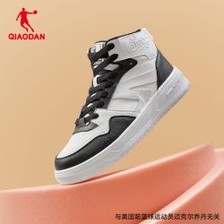 乔丹 高帮滑板鞋男鞋2026秋冬新款增高潮流学生休闲运动鞋