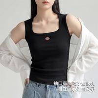 Dickies 2026年新款女可外穿修身显瘦吊带背心健身运动无袖内搭上衣