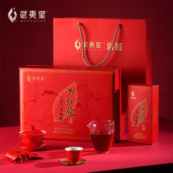武夷星 乌龙茶岩匠武夷岩茶大红袍特级216g礼盒装武夷山 岩匠大红袍礼盒 216g*1盒