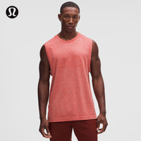lululemon Metal Vent Tech 男士运动背心 炽樱橙 M