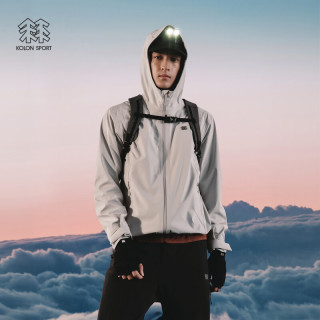 户外徒步：KOLON SPORT 户外软壳衣 男士透湿防水TECHSHELL 3L软壳夹克