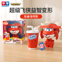 奥迪双钻 超级飞侠乐迪可乐变变变儿童益智过家家