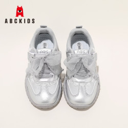 ABCKIDS ABC KIDS童鞋 女童运动鞋 银色 27 内长约17.4cm 均码  三色任选