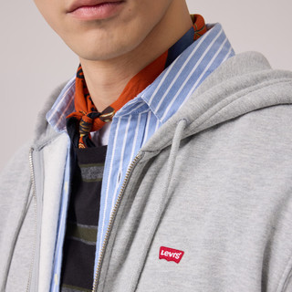 Levi's 李维斯 男士连帽开衫卫衣 灰色 M