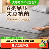 88VIP：百丽丝 水星集团百丽丝家纺床护垫A类大豆抗菌可水洗全包裹床笠式床护垫