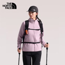 北面 抓绒衣外套女Glacier立领运动户外保暖户外TheNorthFace|8FJU