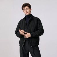 DKNY 素色立领男士夹克