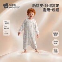 移动端：贝肽斯 [胎脂皮]宝宝睡衣春秋款男童女童睡裙防踢护肚睡袍婴儿睡袋