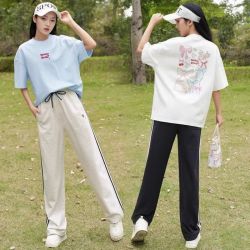 女童夏装套装2026新款儿童中大童时尚女孩宽松韩版女童休闲服套装