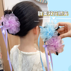 儿童发卡发饰抓夹洋气公主头花不伤发宝宝饰品头饰蝴蝶结发夹公主