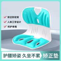 官方正品护腰坐垫坐姿椅矫姿学生儿童办公室久坐不累背靠屁垫矫正
