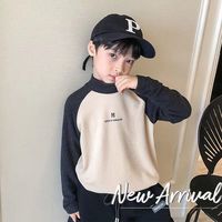 男童德绒打底衫秋冬季新款儿童保暖t恤中大童半高领内搭长袖上衣