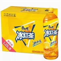 百亿补贴：康师傅 冰红茶1.25升*8瓶柠檬味风味饮品果味茶凹罐不赔