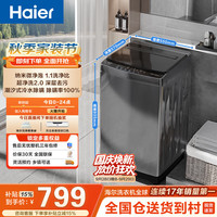 海尔 XQB100-Z719 波轮洗衣机 10kg 灰色