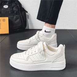赫卡维 春季男款透气小白鞋