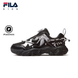 FILA 儿童猫爪丨FILA KIDS旋钮运动鞋秋季新款女大童鞋青少年跑鞋