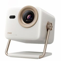 Vidda 大眼睛M2 Pro皓月白旗舰版 升级1800CVIA 海信4K高清三色激光投影仪