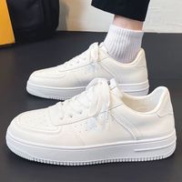 赫卡维 2025夏季男透气小白鞋