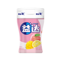 益达 木糖醇无糖口香糖 混合水果味约70粒98g/瓶 休闲糖果 口气清新糖