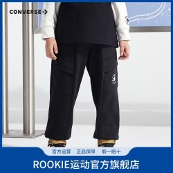 匡威 男加绒运动裤秋冬新款青少年亲肤舒适休闲长
