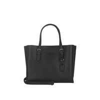 COACH 中号女士PVC配皮单肩斜挎手提包单肩包斜挎包