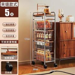 中古风可移动零食置物架