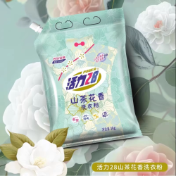 活力28 洗衣粉山茶花1kg/袋去污留香家用手洗洗衣粉