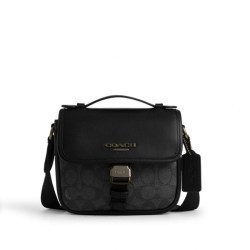 COACH 经典标志男士单肩斜挎手提包CBG13斜挎包