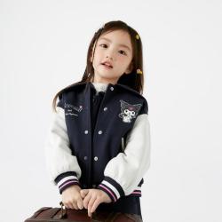 巴拉巴拉 库洛米IP女童儿童外套学院风春秋装童装上衣时髦