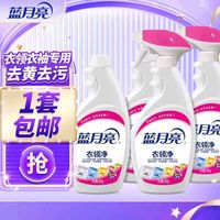 蓝月亮 衣领净套装 500g*4瓶（2瓶+2瓶补）