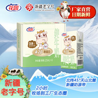 花园 A2β-酪蛋白纯牛奶125ml*8盒*3箱新疆特产日期新鲜3.8g蛋白早餐奶 125ml*8盒*3箱