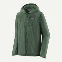 Patagonia 自营欧洲直邮Patagonia巴塔哥尼亚 男士冠绿色尼龙防风夹克