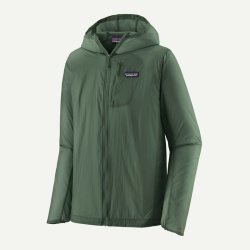 Patagonia 自营欧洲直邮Patagonia巴塔哥尼亚 男士冠绿色尼龙防风夹克