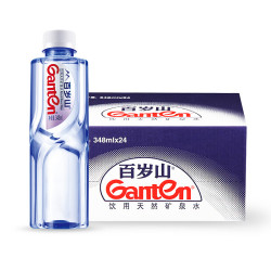 百岁山 饮用天然矿泉水 348ml*24瓶
