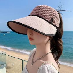 赫卡维 夏季空顶防晒太阳帽