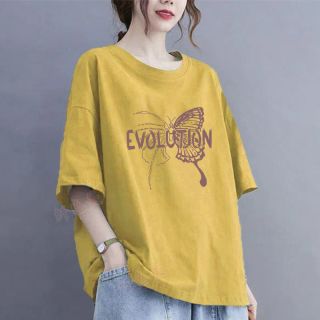 慵懒风大码女装短袖纯棉T恤夏季印花新款圆领宽松遮肚子显瘦上衣t