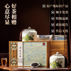 红茶正山小种茶叶礼盒装2025新茶正宗红茶红茶金骏眉高端商务送礼