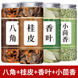 正宗香料八角桂皮香叶小茴香组合罐装厨房香料卤肉炖肉香