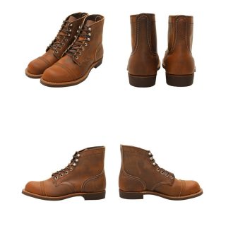 RED WING 红翼 Iron Ranger 8085 工装靴 棕色 7D