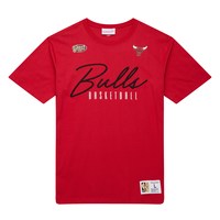 Mitchell&Ness 短袖T恤美式百搭潮流透气刺绣网球运动健身上衣男MN