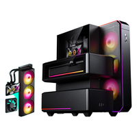 追风者 雕堡EX5 MAX 6英寸冷头屏 ARGB水冷 ATX机箱